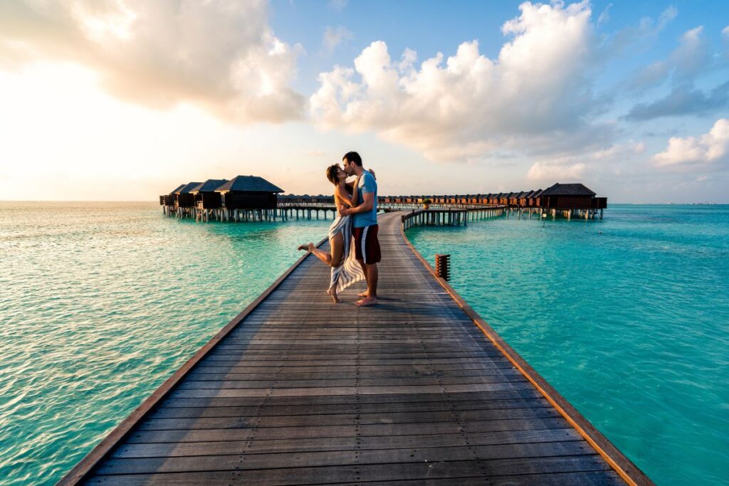 Which vacation destinations are ideal for honeymooners?